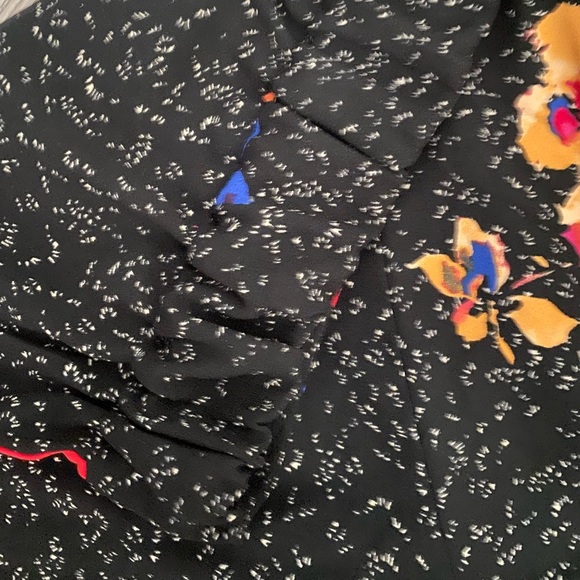 Floral Print Wide Leg Pant - Picture 4 of 6